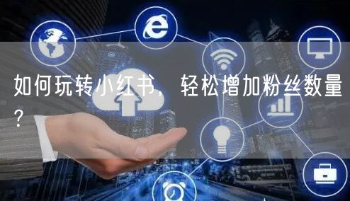 如何玩转小红书,轻松增加粉丝数量?