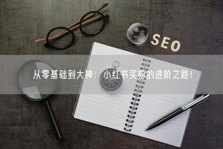从零基础到大神:小红书买粉的进阶之路!