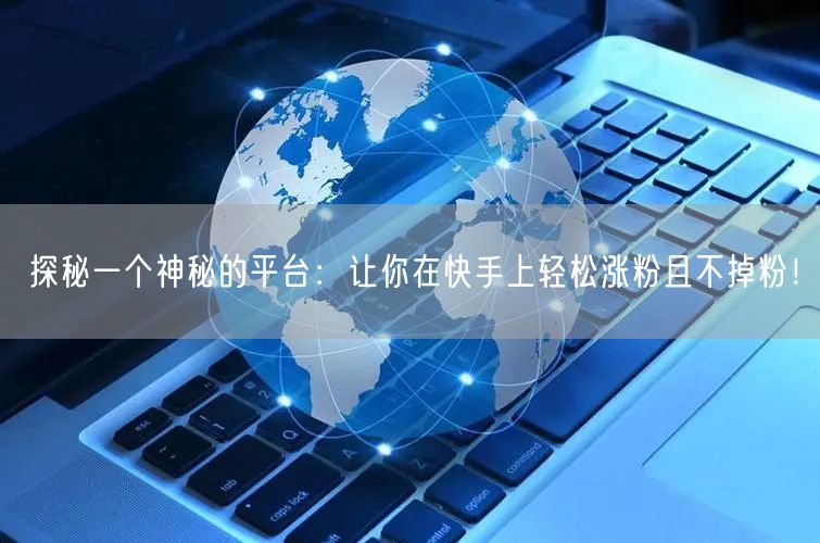 探秘一个神秘的平台：让你在快手上轻松涨粉且不掉粉！