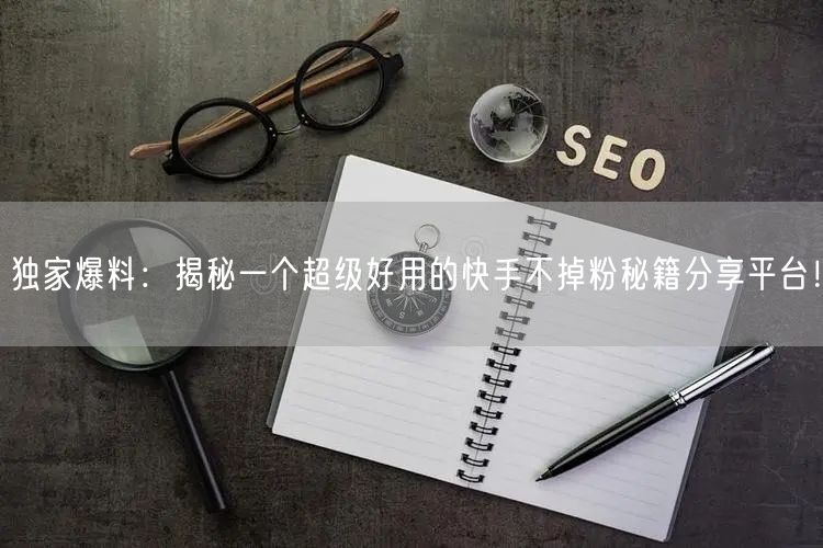 独家爆料：揭秘一个超级好用的快手不掉粉秘籍分享平台！